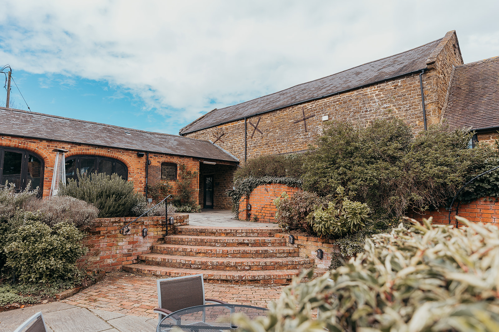 The courtyard — Dodmoor House, Northampton, Northamptonshire