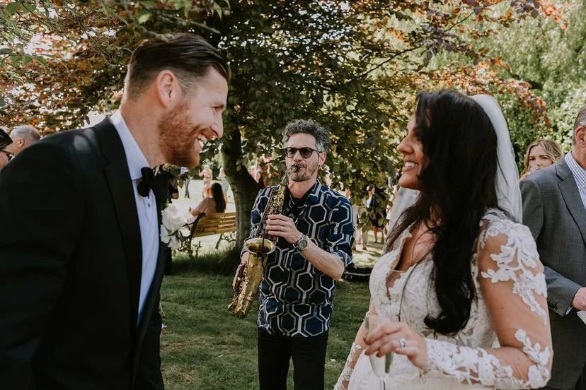 Carlo Saxophonist — wedding music in Cardiff (photo 6 of 8)
