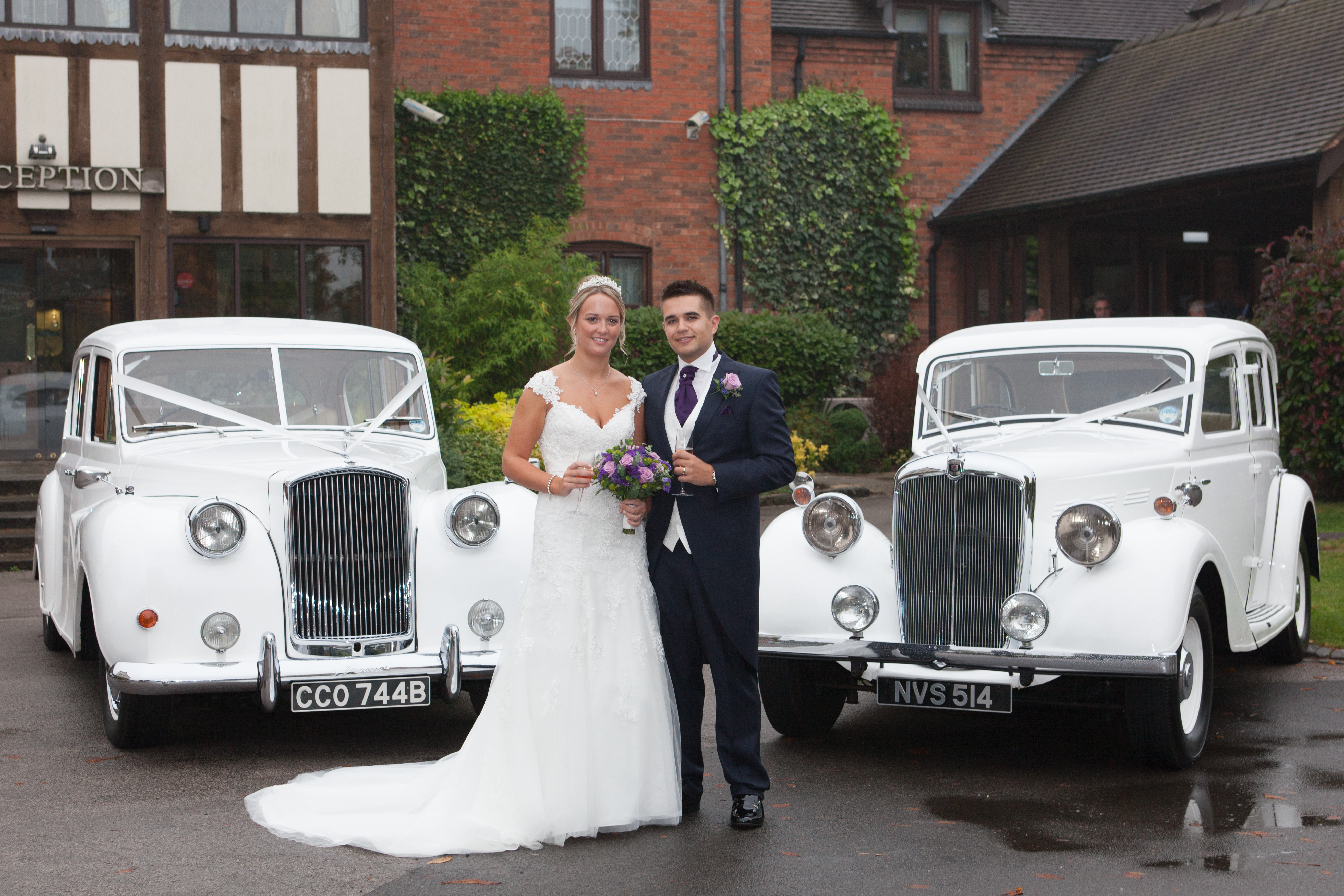 Austin Princess + Morris Eighteen — Platinum Wedding Cars, Cannock, Staffordshire