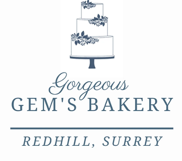 Logo — Gorgeous Gem's Bakery — wedding cake in Redhill, Surrey