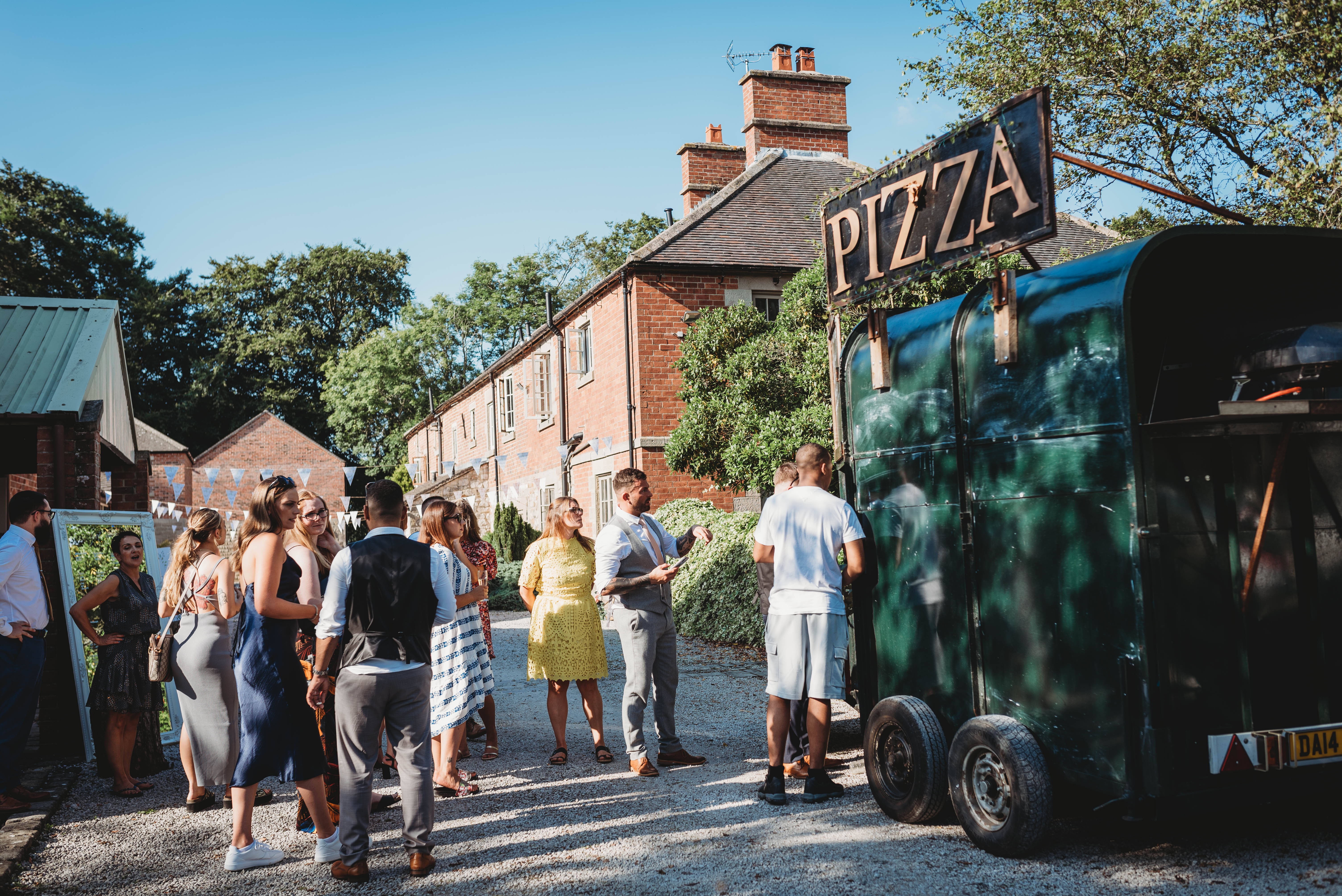 Street Food — Knockerdown Wedding Village, Ashbourne, derbyshire