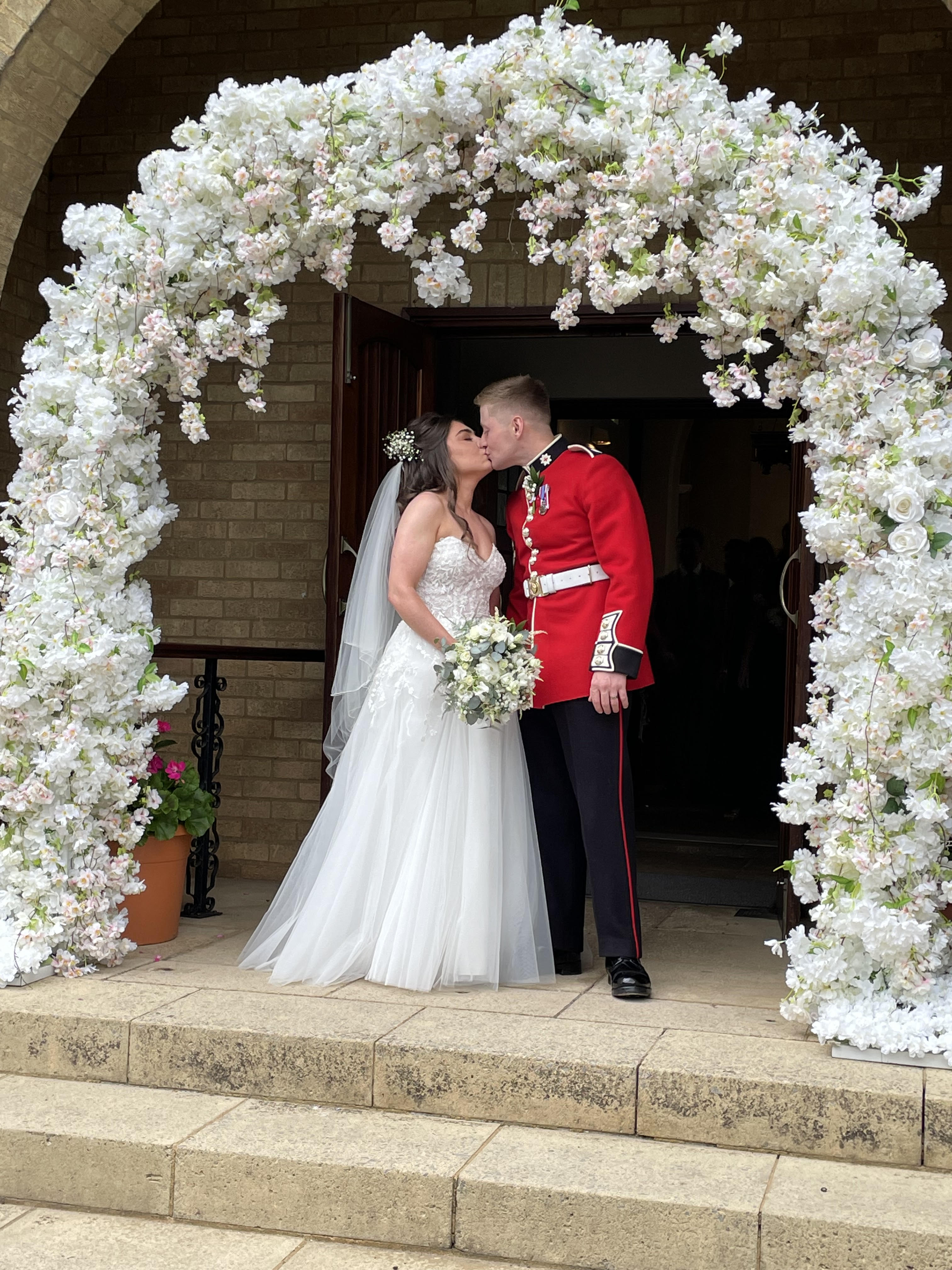 Our stunning blossom arch — Blooming Fabulous Flowers, Slough, berkshire