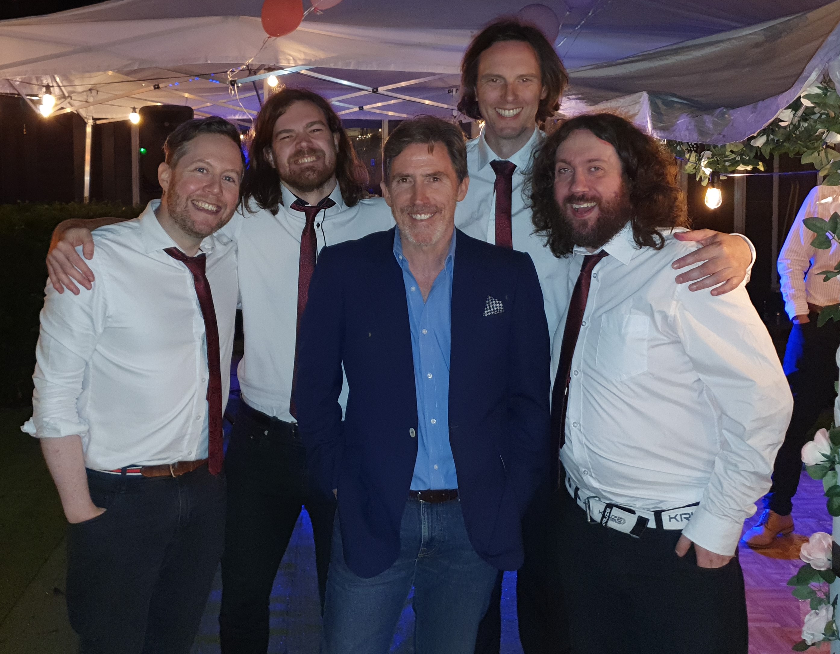 Performing with Rob Brydon — The Hound Dogs, Warminster