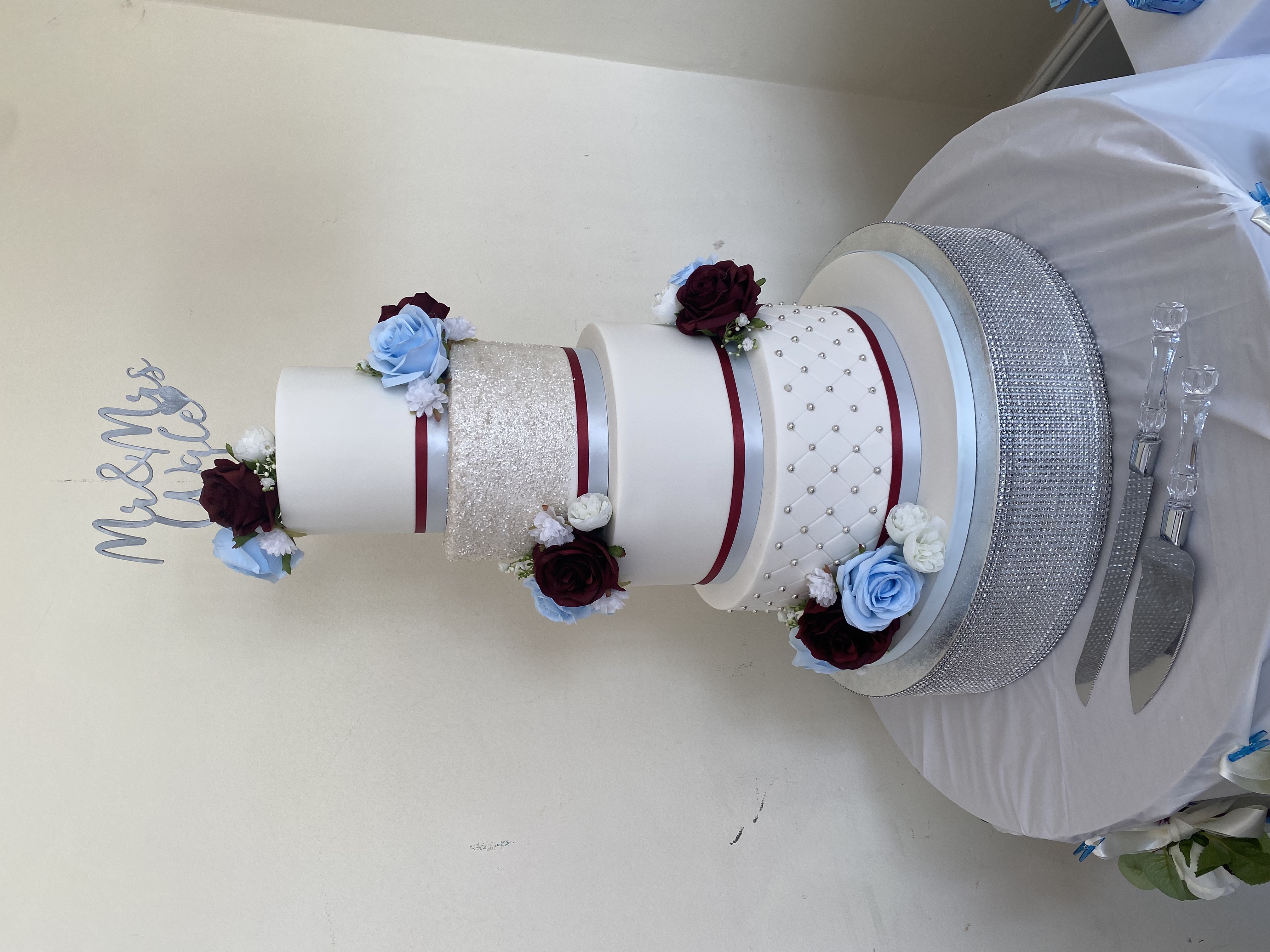 Unique Cake Creations — wedding cake in Folkestone, kent (photo 7 of 8)