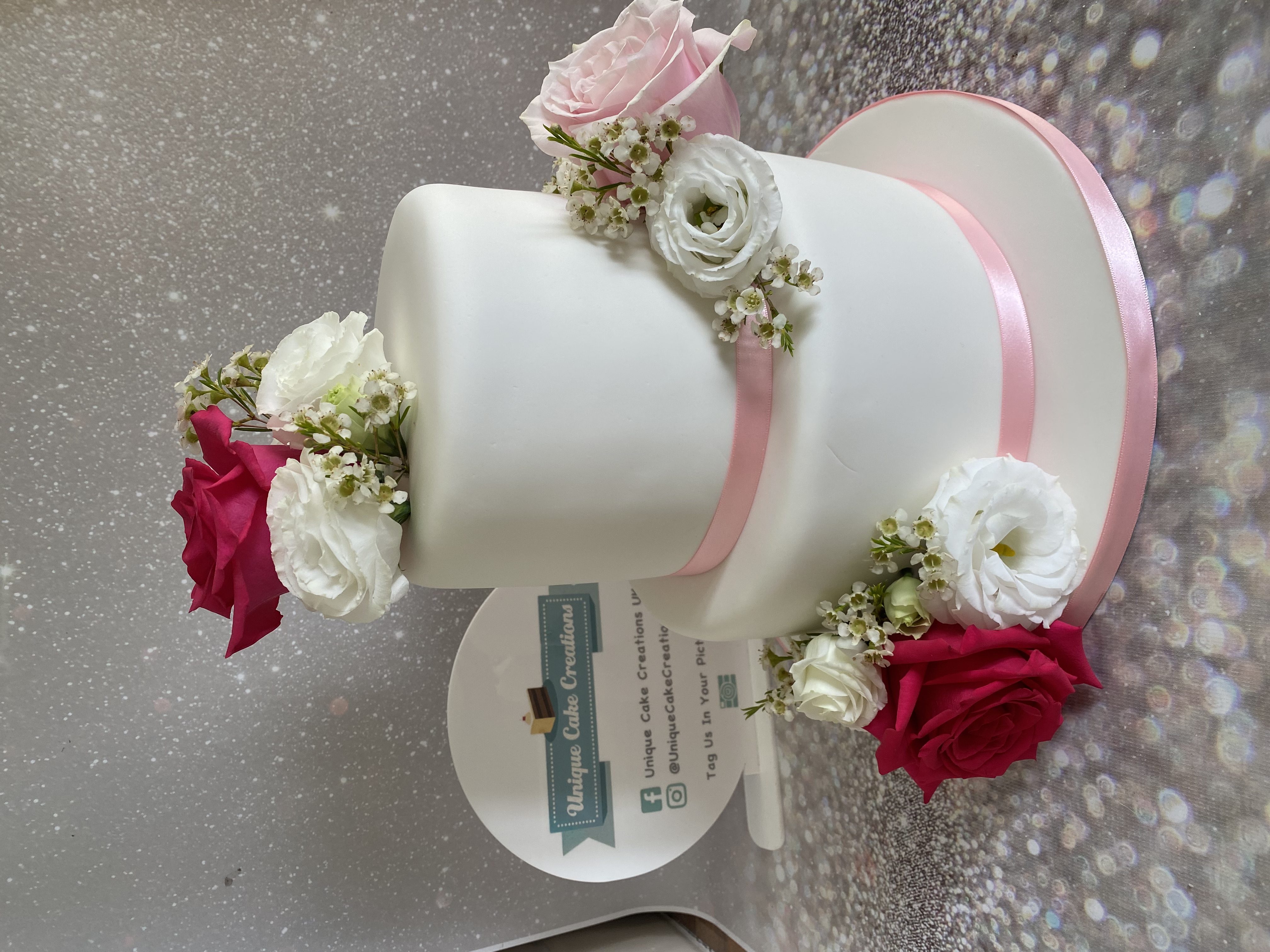 Unique Cake Creations — wedding cake in Folkestone, kent (photo 6 of 8)