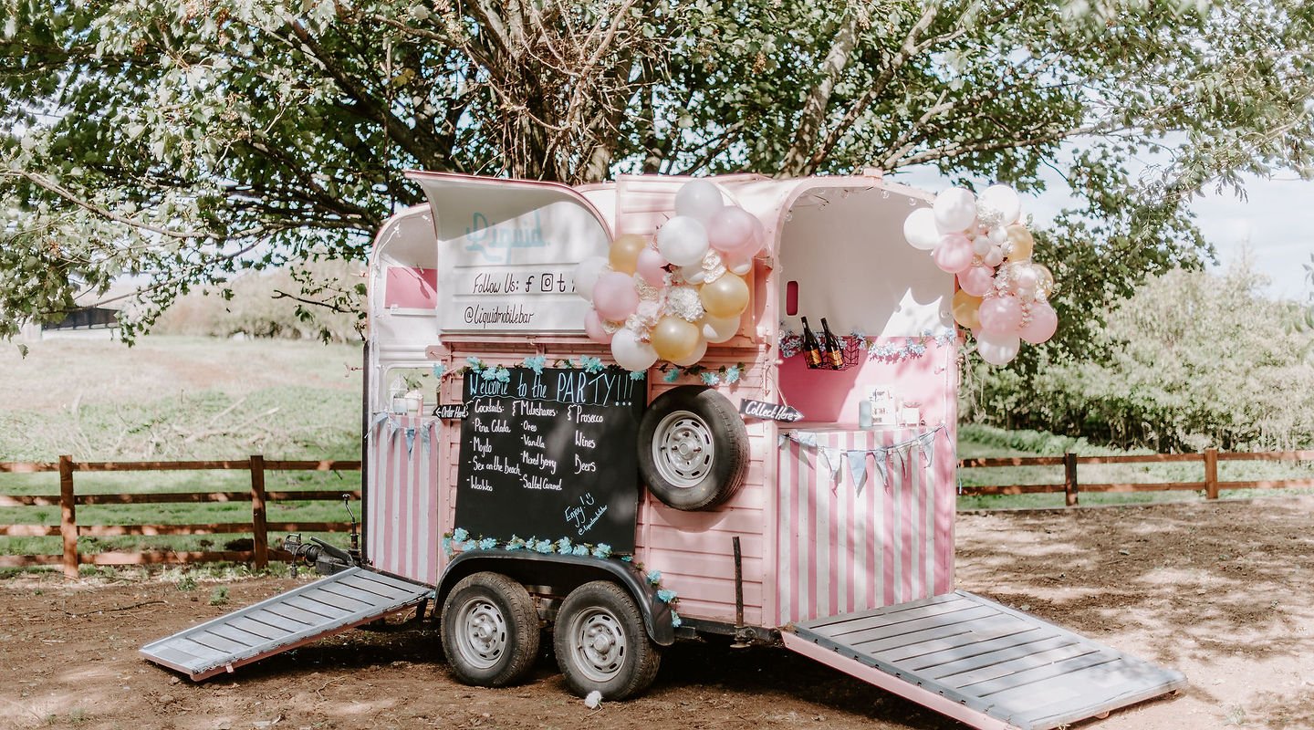 Horse Box Bar — Liquid Mobile Bar — wedding caterer in Bedford, bedfordshire
