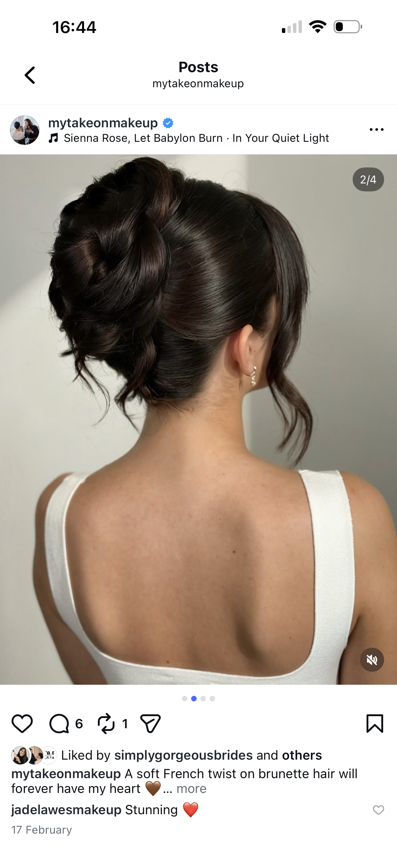 Sabrina Duparcq Hair Artistry — wedding hair makeup in Winchester (photo 8 of 8)